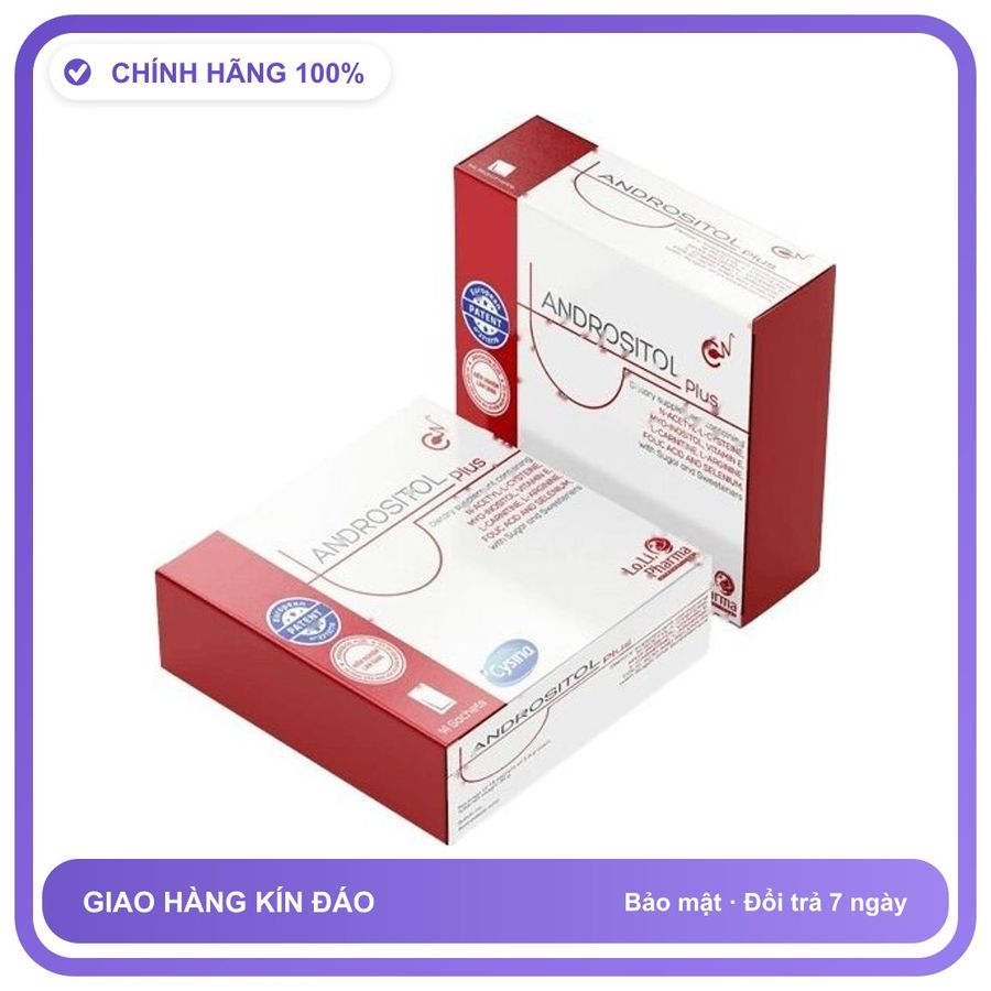 Andrositol Plus - Hỗ Trợ Cho Nam Giới Trước Khi Sinh Con Snapshop Chính Hãng Mẫu Mới