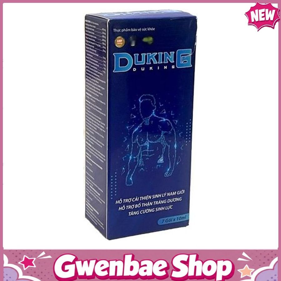 DUKING - Hỗ Trợ Bổ Thận Tráng Dương, Cải Thiện Sinh Lý Nam Giới Gwenshop Chính Hãng Hàng Nhập Khẩu