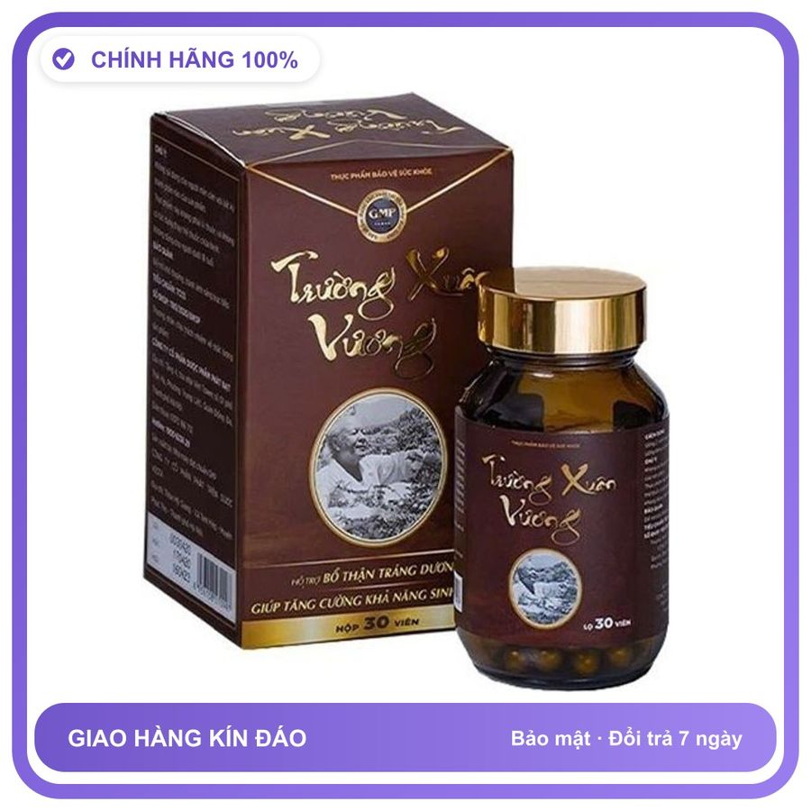 Trường Xuân Vương - Hỗ Trợ Bổ Thận & Tráng Dương Snapshop Chính Hãng Hàng Nhập Khẩu