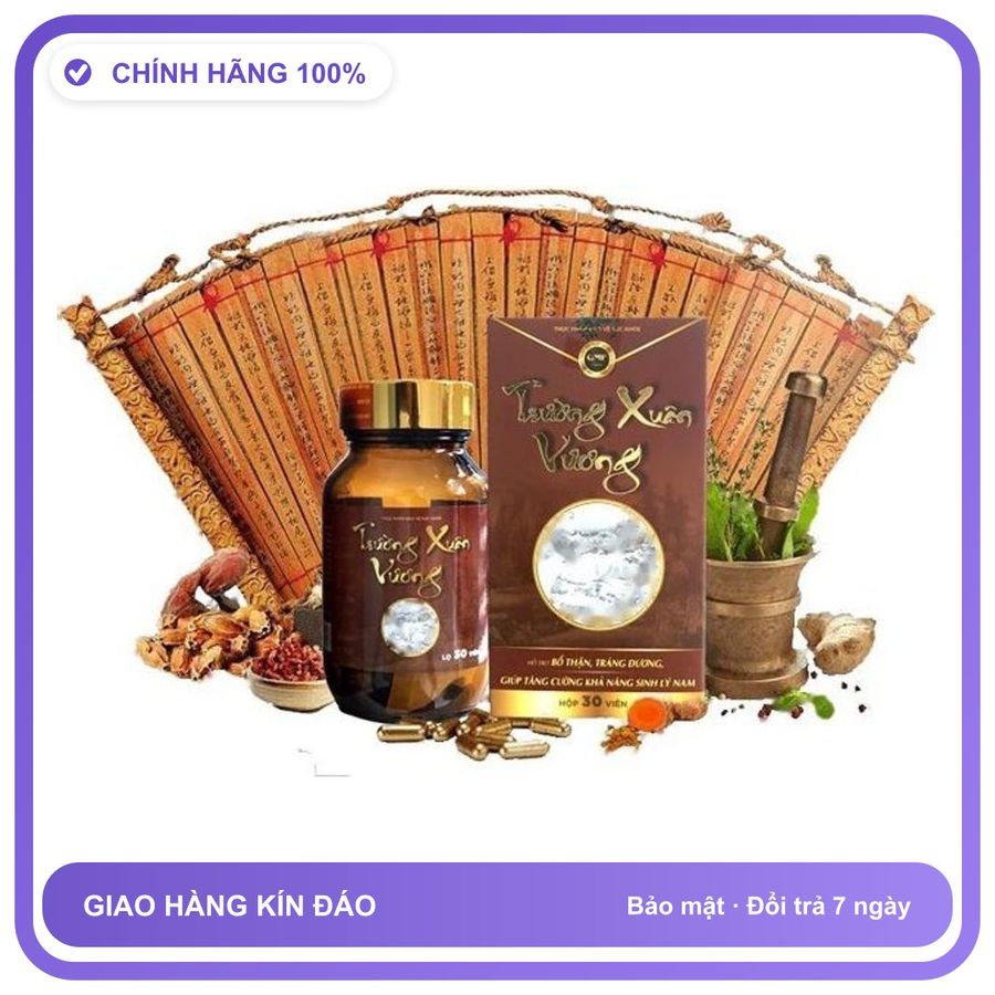 Trường Xuân Vương - Hỗ Trợ Bổ Thận & Tráng Dương Snapshop Chính Hãng Mẫu Mới