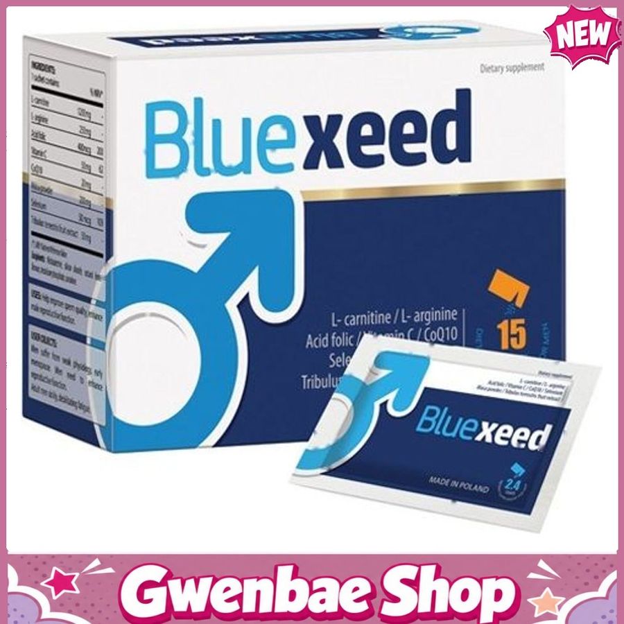 Bluexeed - Hỗ Trợ Sức Khỏe Cho Nam Giới Có Dự Định Sinh Con Gwenshop Chính Hãng Hàng Nhập Khẩu