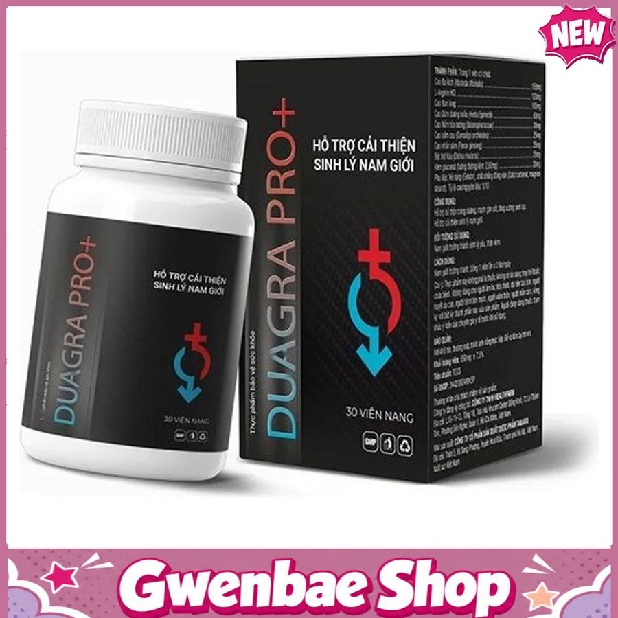 Duagra Pro - Hỗ Trợ Cải Thiện Sinh Lý Nam Giới Gwenshop Chính Hãng