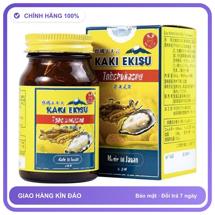 Kenkan Kaki Ekisu Tohchukasou - Hàng Chính Hãng Nhật Bản (Hộp 60 Viên) Snapshop Chính Hãng