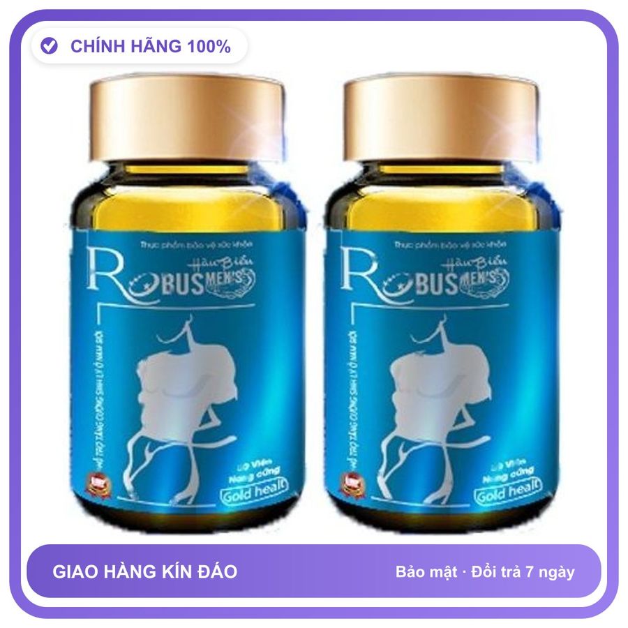 Hàu Biển Robus Men’s - Viên Uống Hỗ Trợ Bổ Thận & Tráng Dương (Hộp 30 Viên) Snapshop Chính Hãng Hàng Nhập Khẩu