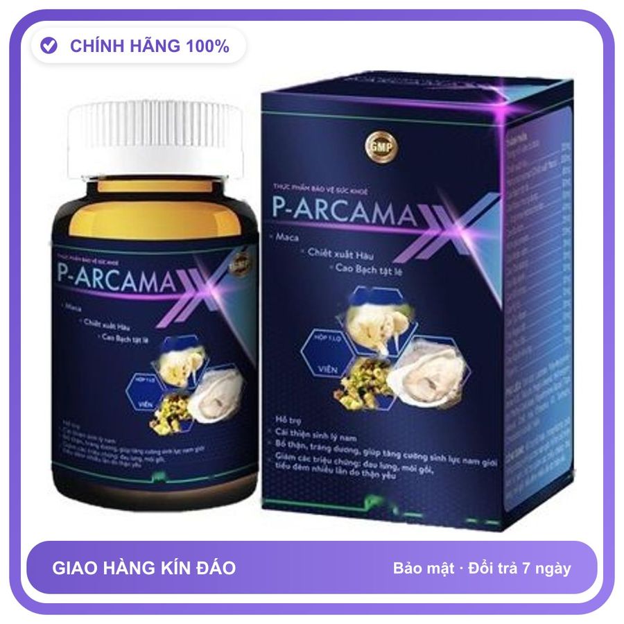 P Arcamax - Viên Uống Giúp Tăng Cường Sinh Lực Nam Giới (Hộp 30 Viên) Snapshop Chính Hãng
