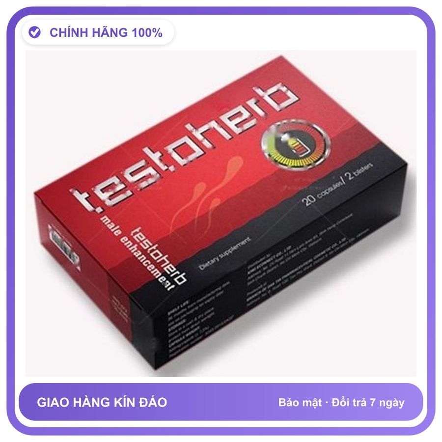 Testoherb 1 Hour - Hỗ Trợ Kéo Dài Thời Gian Quan Hệ (Hộp 16 Viên) Snapshop Chính Hãng Hàng Nhập Khẩu