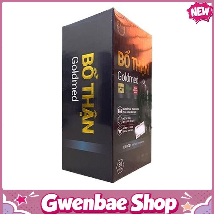 Bổ Thận Goldmed - Giúp Bổ Thận, Tráng Dương, Tăng Cường Sinh Lực Gwenshop Chính Hãng Mẫu Mới
