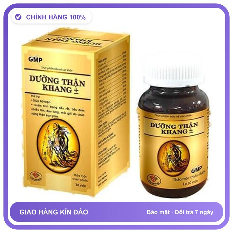 Dưỡng Thận Khang - Hỗ Trợ Sinh Lý, Làm Ấm Bàng Quang Snapshop Chính Hãng