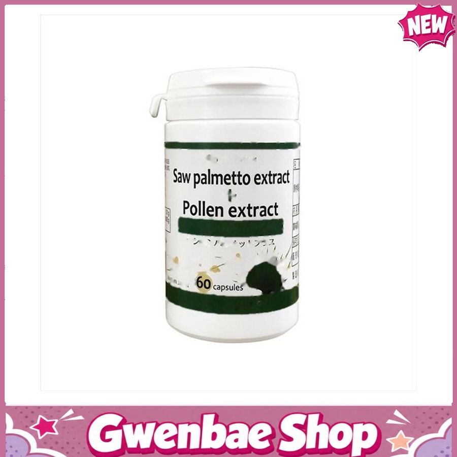 Saw Palmetto Extract Pollen Extract - Hỗ Trợ Các Triệu Chứng Phì Đại Tuyến Tiền Liệt Gwenshop Chính Hãng