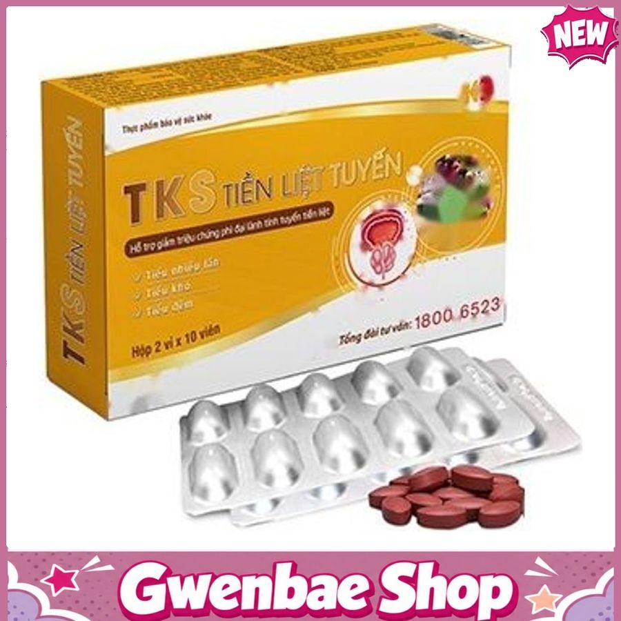 TKS Tiền Liệt Tuyến - Giúp Giảm Triệu Chứng Phì Đại Tuyến Tiền Liệt Gwenshop Chính Hãng