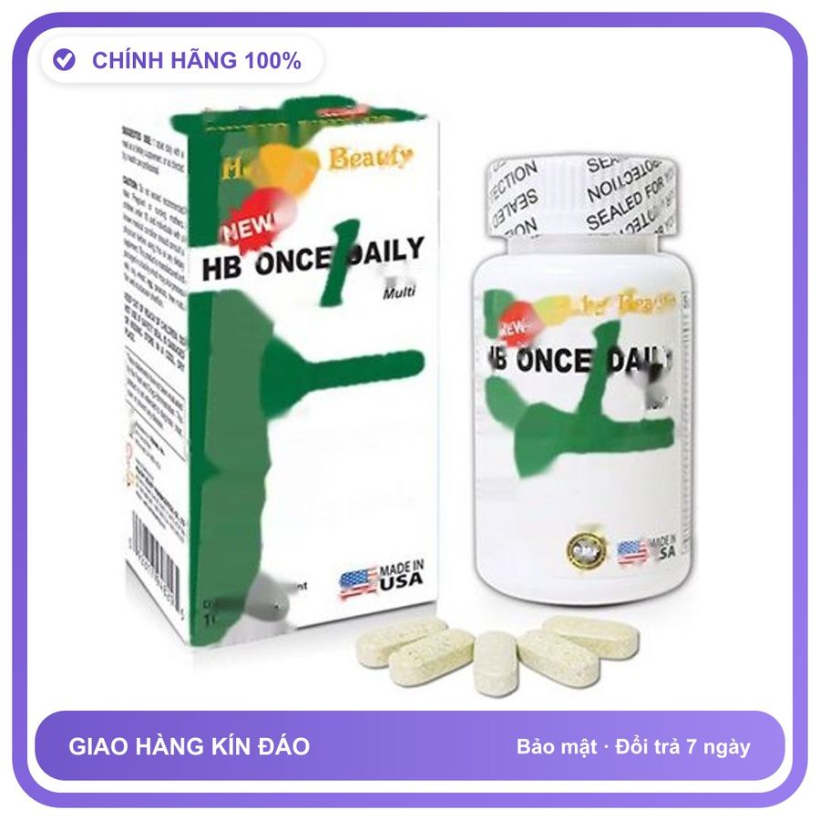 HB Once Daily Men’s - Giúp Bổ Sung Vitamin & Khoáng Chất Thiết Yếu Cho Nam Giới Snapshop Chính Hãng