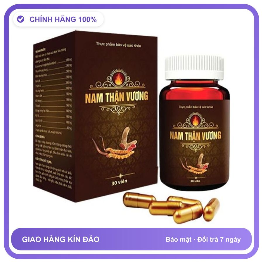 Viên Sinh Lý Nam Thận Vương - Giúp Tăng Cường Sinh Lực, Giảm Đau Lưng Mỏi Gối Snapshop Chính Hãng Mẫu Mới