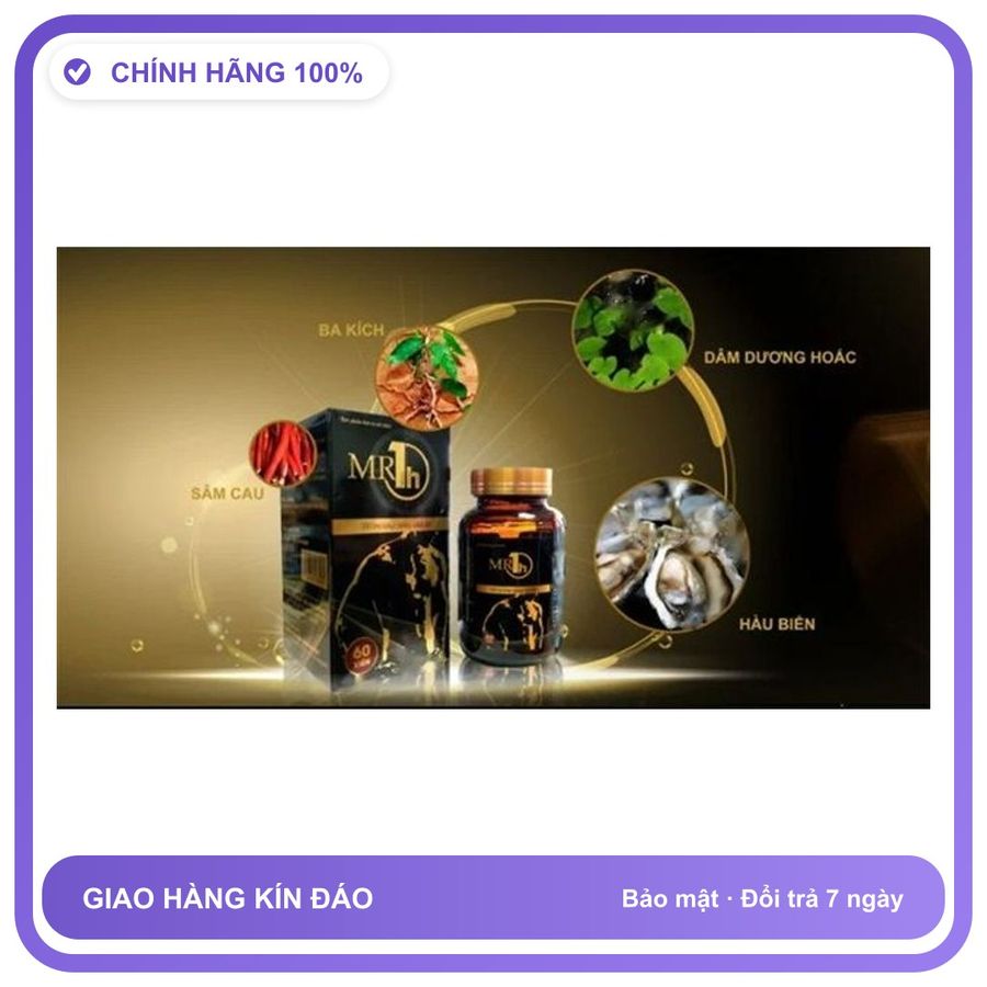 Viên Sinh Lý Nam MR1h - Giúp Mạnh Gân Cốt, Tăng Cường Sinh Lực Snapshop Chính Hãng Hàng Nhập Khẩu