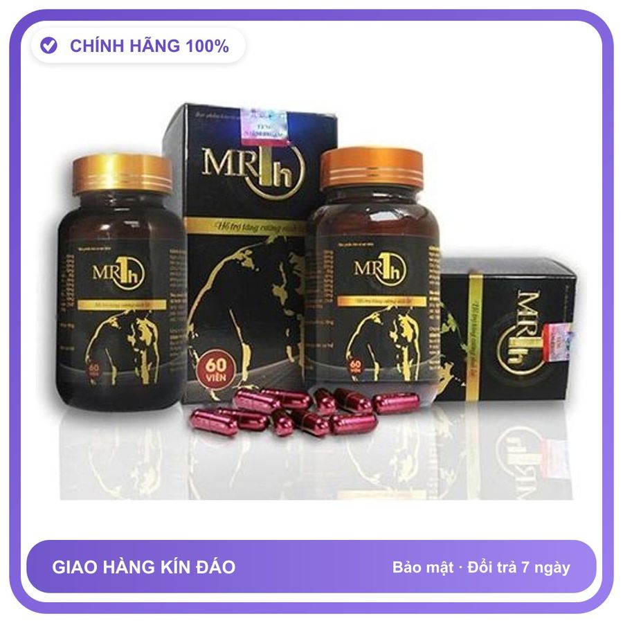 Viên Sinh Lý Nam MR1h - Giúp Mạnh Gân Cốt, Tăng Cường Sinh Lực Snapshop Chính Hãng Mẫu Mới
