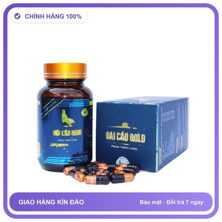 Hải Cẩu Gold Phạm Thiên Long (Đông Dược Việt) - Giúp Phục Hồi Khả Năng Sinh Lý Phái Mạnh Snapshop Chính Hãng Hàng Nhập Khẩu