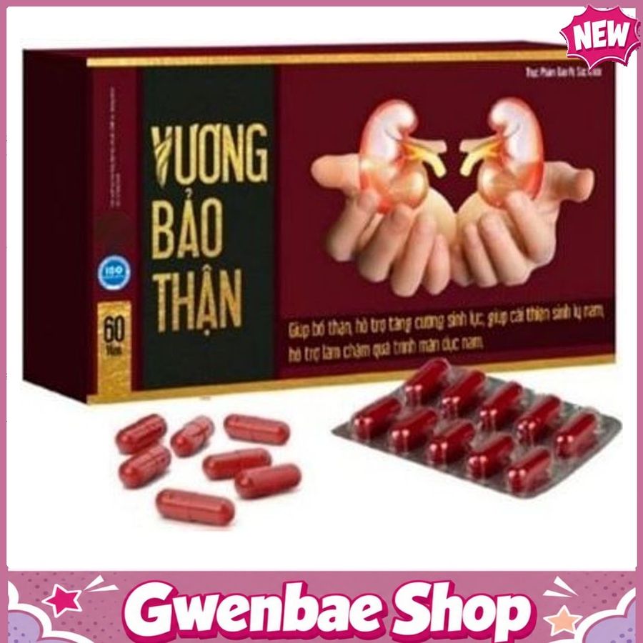 VƯƠNG BẢO THẬN - Hỗ Trợ Tăng Cường Sinh Lực Gwenshop Chính Hãng