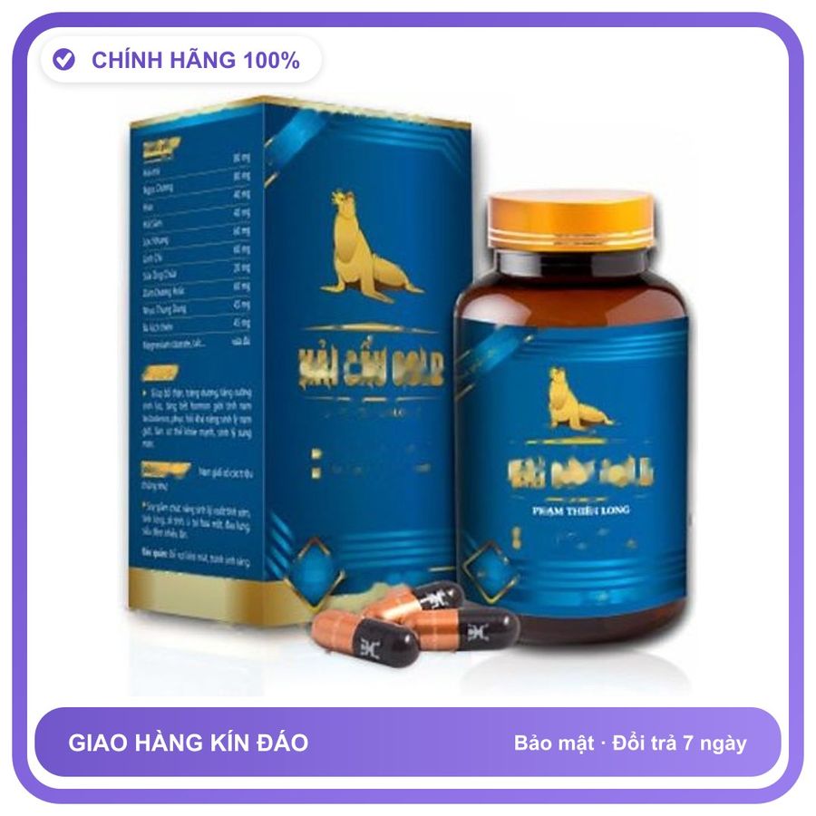 Hải Cẩu Gold Phạm Thiên Long (Đông Dược Việt) - Giúp Phục Hồi Khả Năng Sinh Lý Phái Mạnh Snapshop Chính Hãng Mẫu Mới
