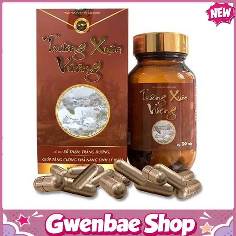 Trường Xuân Vương - Hỗ Trợ Bổ Thận & Tráng Dương Gwenshop Chính Hãng
