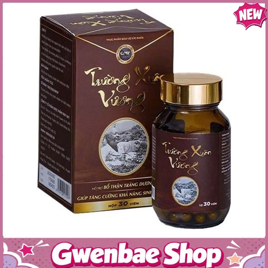 Trường Xuân Vương - Hỗ Trợ Bổ Thận & Tráng Dương Gwenshop Chính Hãng Hàng Nhập Khẩu