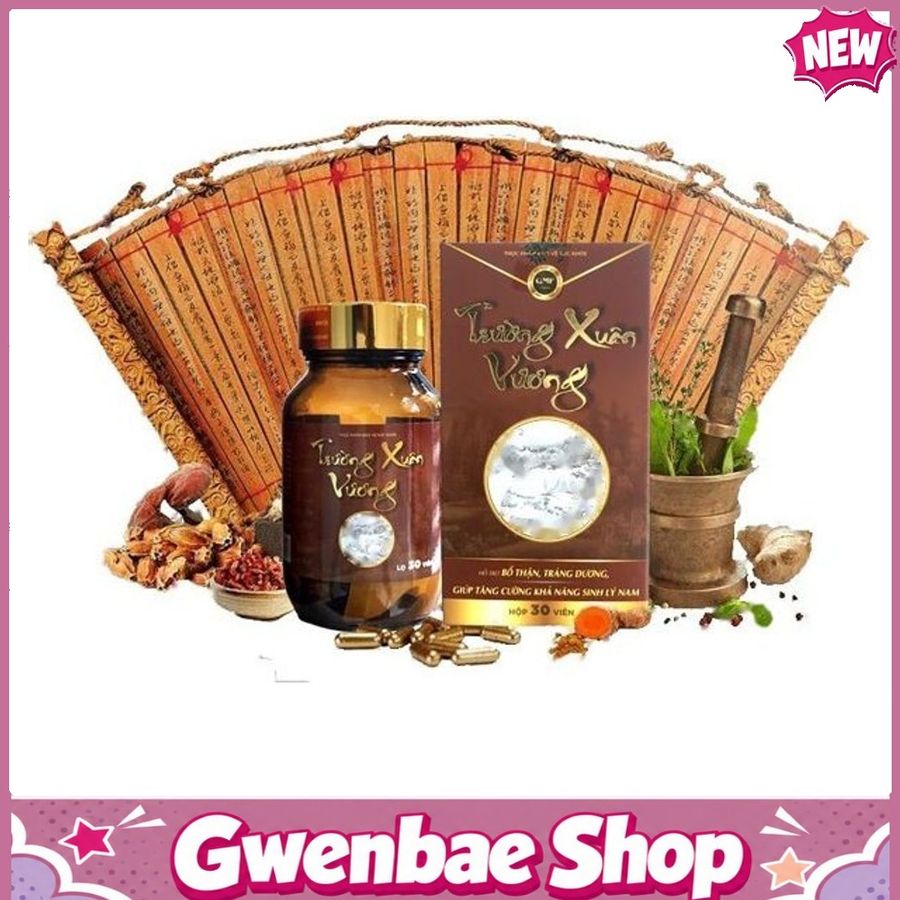 Trường Xuân Vương - Hỗ Trợ Bổ Thận & Tráng Dương Gwenshop Chính Hãng Mẫu Mới