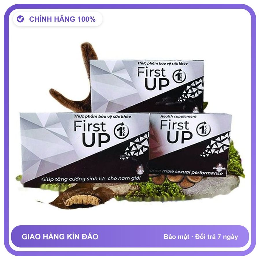 Viên Ngậm Sinh Lý First Up 1 Hour - Giúp Tăng Cường Sinh Lý Nam Hiệu Quả Snapshop Chính Hãng Hàng Nhập Khẩu