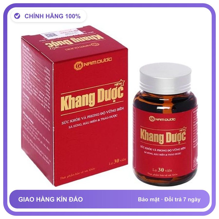 Viên Uống Sinh Lý Khang Dược New - Giúp Tăng Cường Sinh Lực Phái Mạnh Snapshop Chính Hãng Mẫu Mới