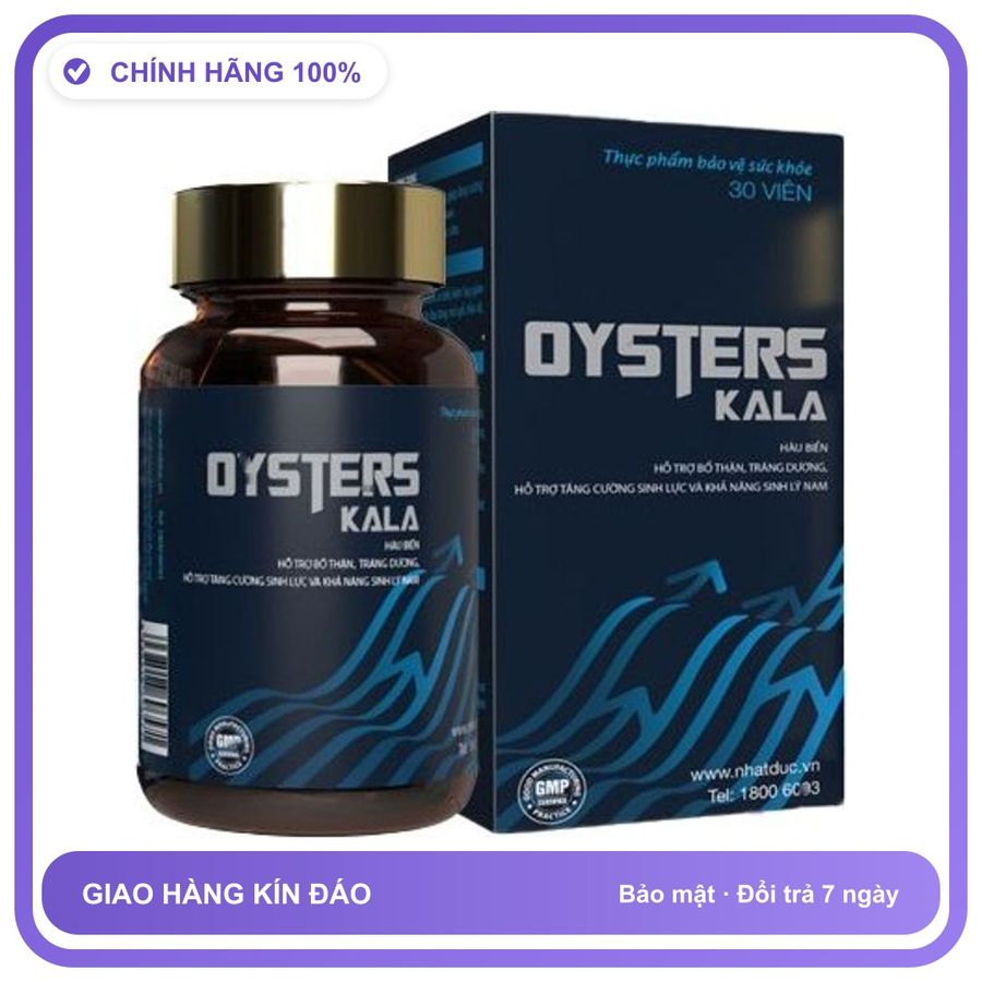 Viên Uống Oysters Kala - Hỗ Trợ Tăng Cường Sinh Lực & Khả Năng Sinh Lý Nam Snapshop Chính Hãng Hàng Nhập Khẩu