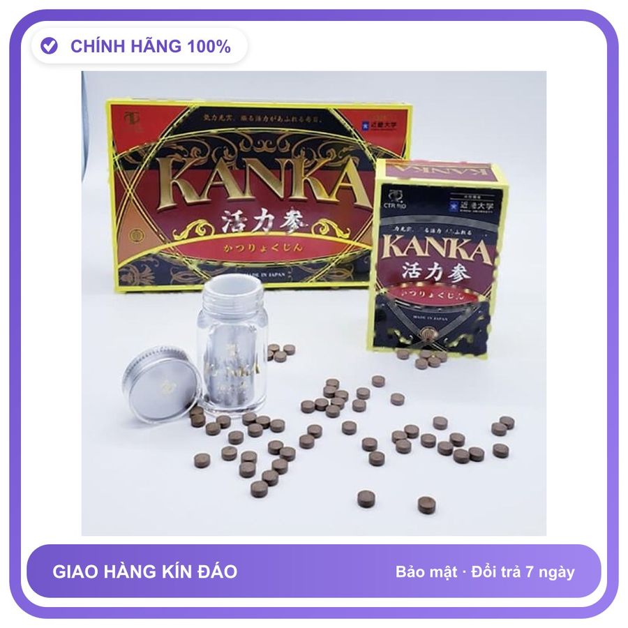 Bổ Thận Kanka Katsuryokujin Nhật Bản Hộp 60 Viên - Tăng Cường Sinh Lực Snapshop Chính Hãng Hàng Nhập Khẩu
