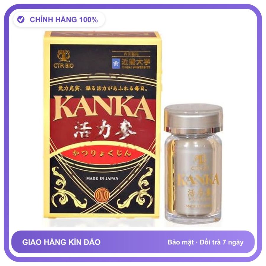 Bổ Thận Kanka Katsuryokujin Nhật Bản Hộp 30 Viên - Hỗ Trợ Bồi Bổ Sức Khỏe Snapshop Chính Hãng