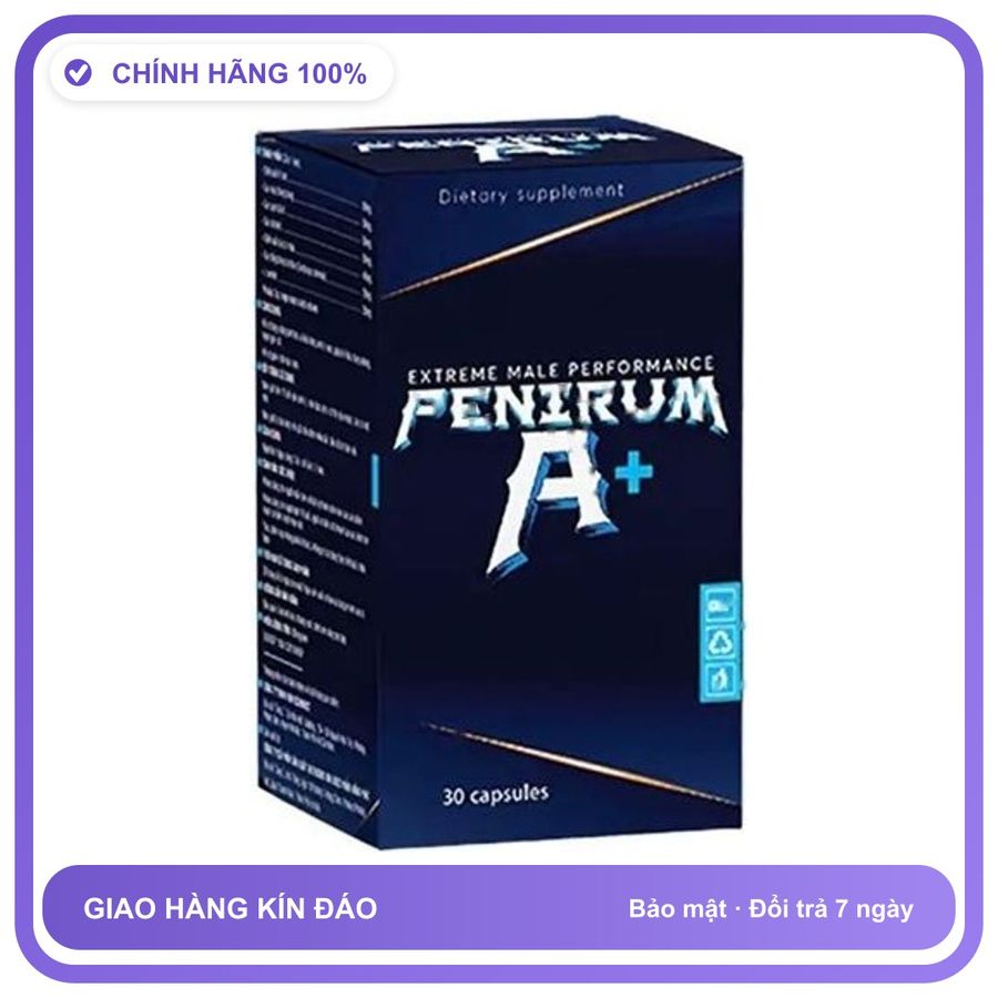Viên Uống Penirum A+ - Hỗ Trợ Tăng Cường Sinh Lực Phái Mạnh Snapshop Chính Hãng Hàng Nhập Khẩu