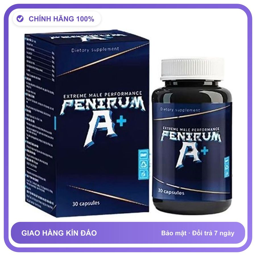 Viên Uống Penirum A+ - Hỗ Trợ Tăng Cường Sinh Lực Phái Mạnh Snapshop Chính Hãng Mẫu Mới