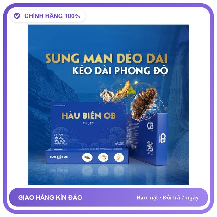 Hàu Biển OB New - Giúp Bổ Thận & Tăng Cường Sinh Lý Nam Giới Snapshop Chính Hãng Hàng Nhập Khẩu