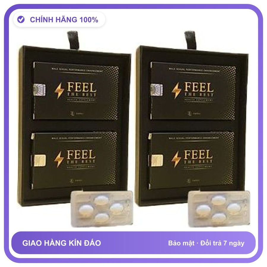 Viên Uống FEEL THE BEST - Hỗ Trợ Tăng Cường Sinh Lực Cho Nam Giới Snapshop Chính Hãng