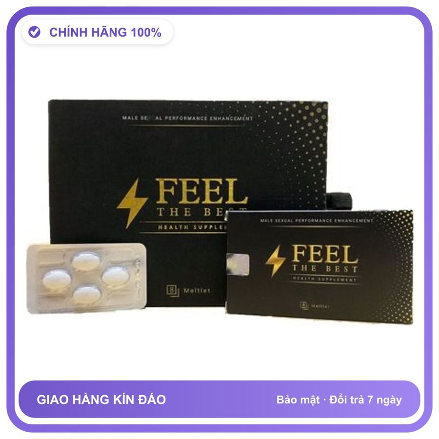 Viên Uống FEEL THE BEST - Hỗ Trợ Tăng Cường Sinh Lực Cho Nam Giới Snapshop Chính Hãng Hàng Nhập Khẩu