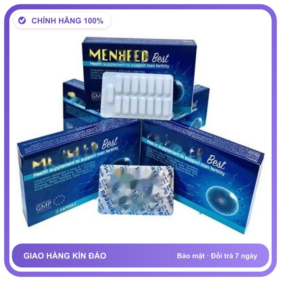 Menxeed Best - Viên Uống Hỗ Trợ Sức Khoẻ Sinh Sản Nam Giới Hộp 30 Viên Snapshop Chính Hãng