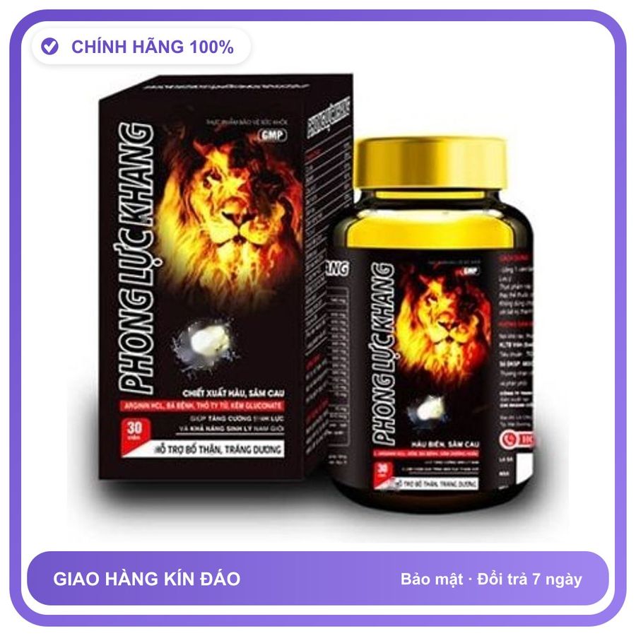 PHONG LỰC KHANG - Hỗ Trợ Tăng Cường Sinh Lý Nam Snapshop Chính Hãng