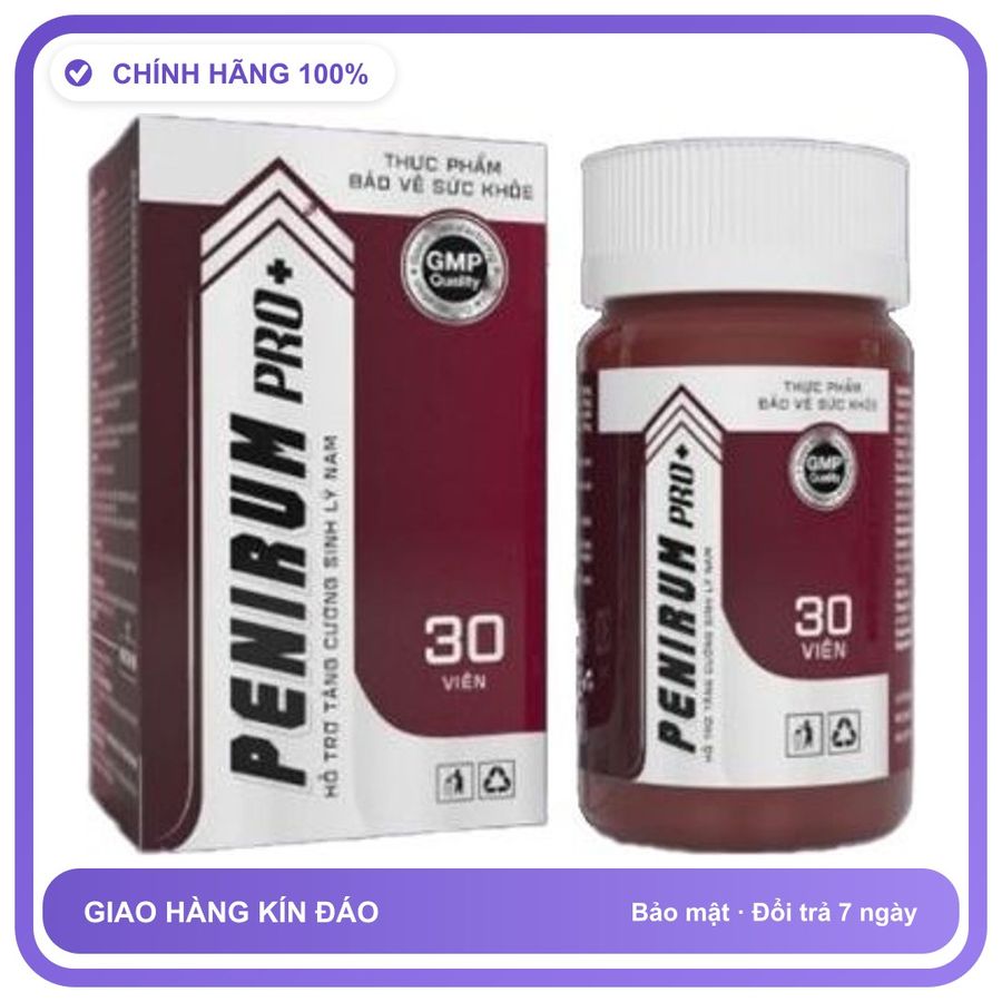 PENIRUM PRO+ - Hỗ Trợ Mạnh Gân Cốt Snapshop Chính Hãng