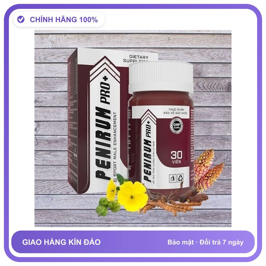 PENIRUM PRO+ - Hỗ Trợ Mạnh Gân Cốt Snapshop Chính Hãng Hàng Nhập Khẩu