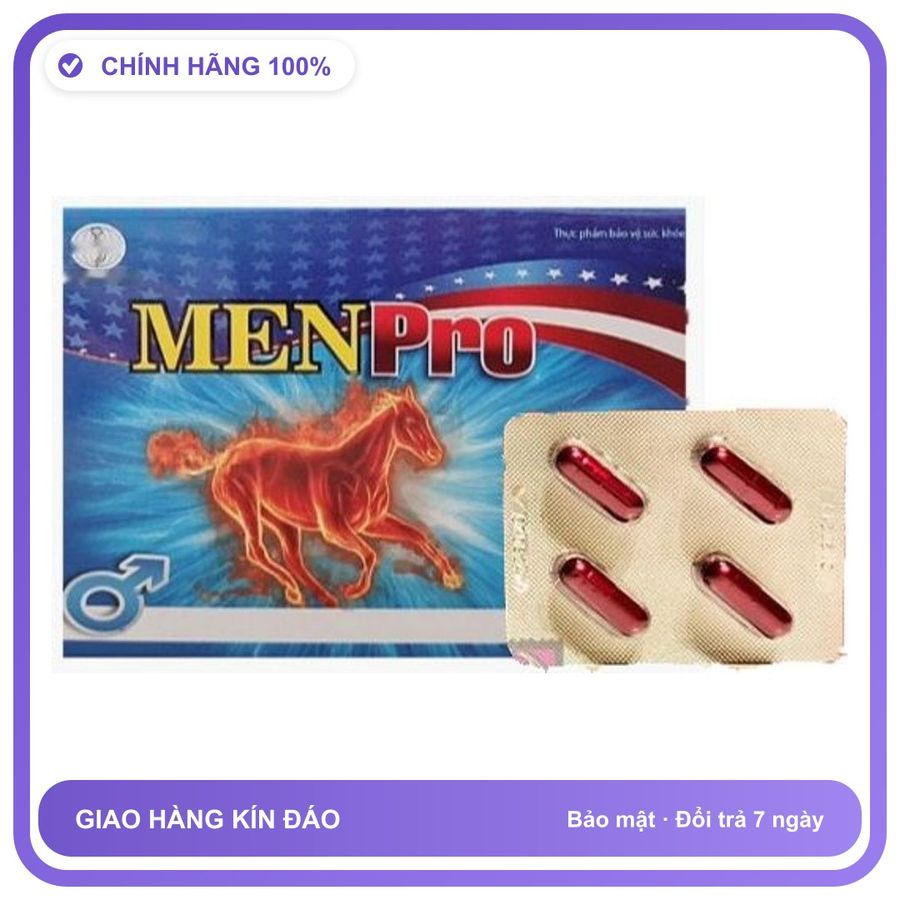 MEN Pro - Hỗ Trợ Tăng Cường Sinh Lý Nam Snapshop Chính Hãng Hàng Nhập Khẩu