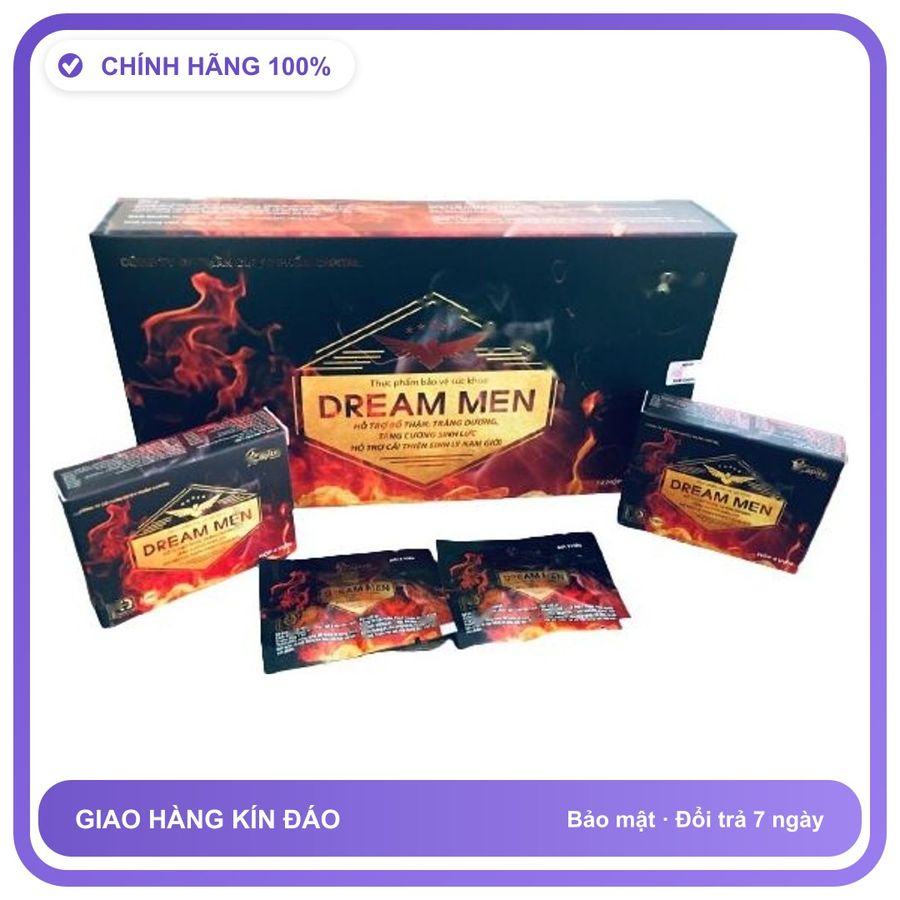 Dream Men - Hỗ Trợ Cải Thiện Sinh Lý Nam Giới Snapshop Chính Hãng Hàng Nhập Khẩu