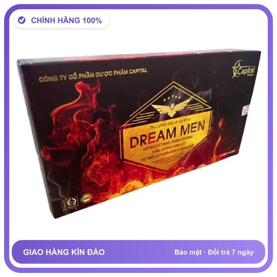 Dream Men - Hỗ Trợ Cải Thiện Sinh Lý Nam Giới Snapshop Chính Hãng Mẫu Mới