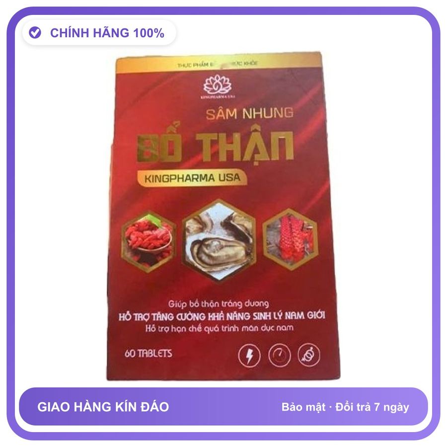 Sâm Nhung Bổ Thận KINGPHARMA USA - Giúp Bổ Thận Tráng Dương Snapshop Chính Hãng