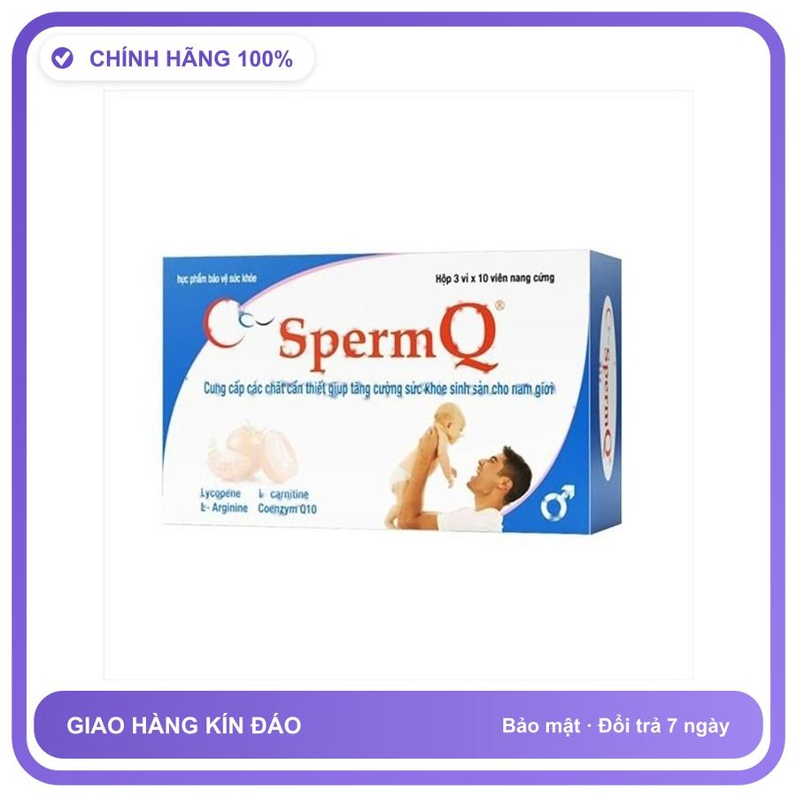 SPERMQ - Hỗ Trợ Sinh Sản Cho Nam Giới Snapshop Chính Hãng