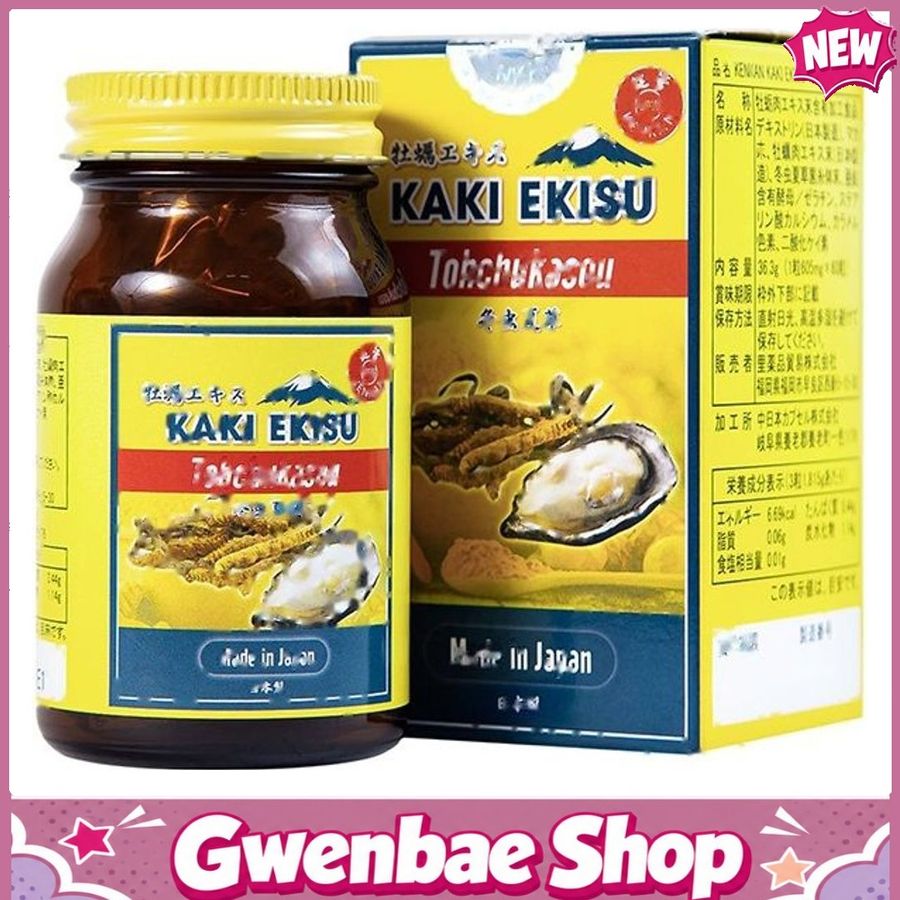 Kenkan Kaki Ekisu Tohchukasou - Hàng Chính Hãng Nhật Bản (Hộp 60 Viên) Gwenshop Chính Hãng
