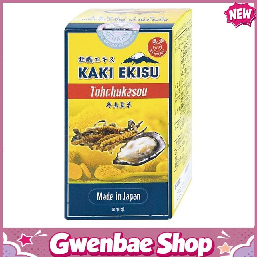 Kenkan Kaki Ekisu Tohchukasou - Hàng Chính Hãng Nhật Bản (Hộp 60 Viên) Gwenshop Chính Hãng Mẫu Mới