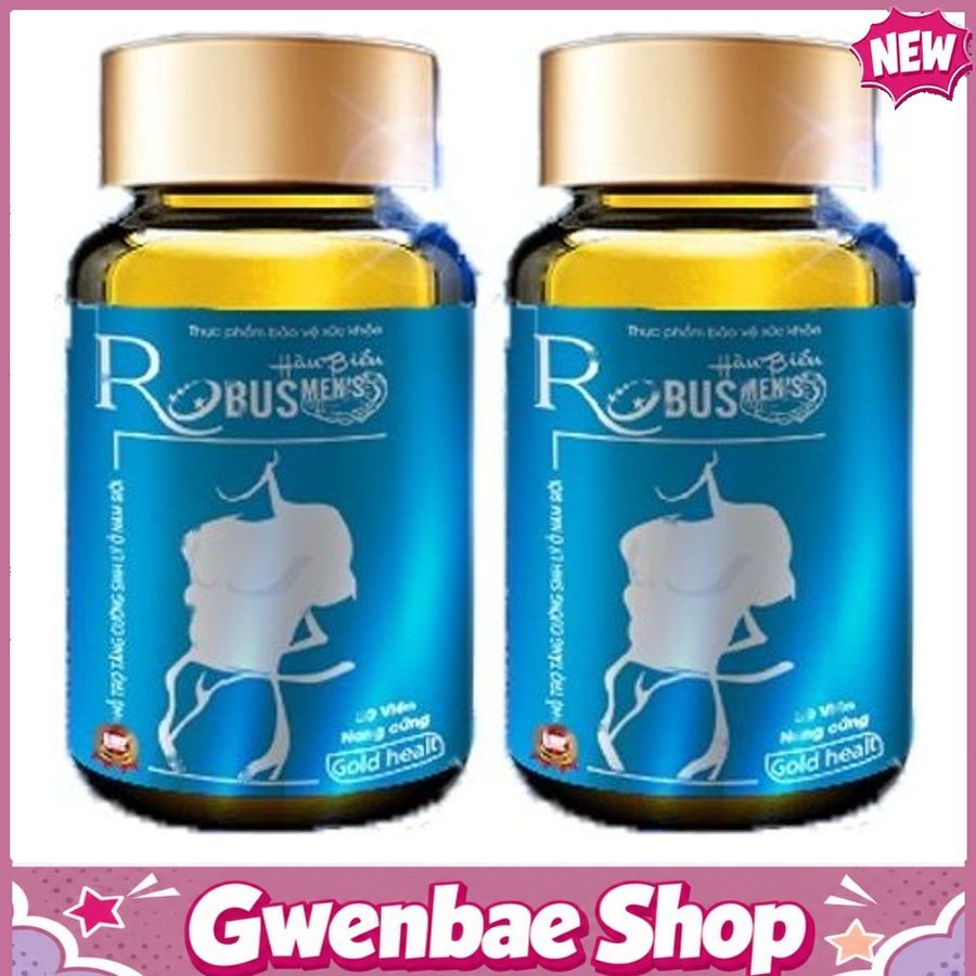 Hàu Biển Robus Men’s - Viên Uống Hỗ Trợ Bổ Thận & Tráng Dương (Hộp 30 Viên) Gwenshop Chính Hãng Hàng Nhập Khẩu