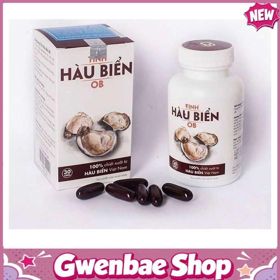 Tinh Hàu Biển OB - Tăng Sức Mạnh, Khỏe Tinh Trùng Gwenshop Chính Hãng Hàng Nhập Khẩu