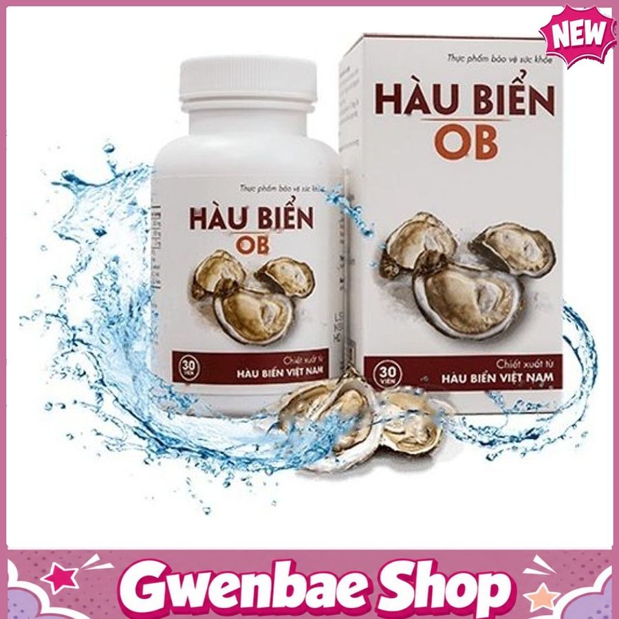 Tinh Hàu Biển OB - Tăng Sức Mạnh, Khỏe Tinh Trùng Gwenshop Chính Hãng Mẫu Mới