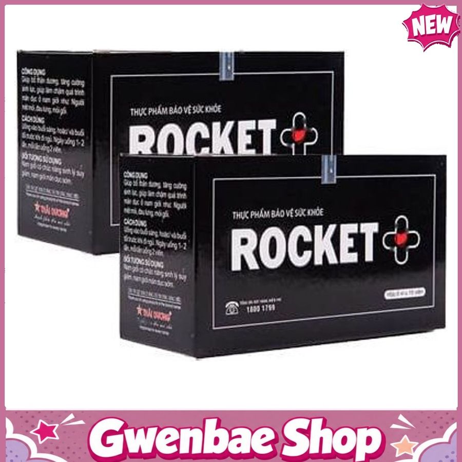 ROCKET Plus Thái Dương - Giúp Bổ Thận Dương & Tăng Cường Sinh Lực Gwenshop Chính Hãng