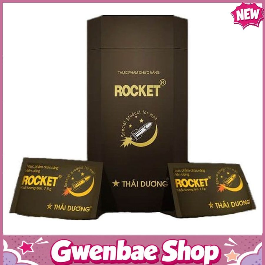 Viên Hoàn ROCKET Thái Dương - Giúp Mạnh Gân Cốt, Bổ Thận, Chậm Lão Hóa Gwenshop Chính Hãng Hàng Nhập Khẩu
